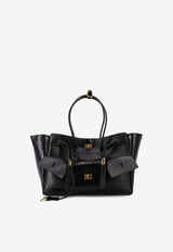 Balenciaga Medium Bel Air Croc-Embossed Leather Tote Bag Black 8356702AB0X1000_Black_29841843
