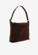 ATP Atelier Bassano Suede Shoulder Bag Brown 1227581057_WALNUT_30008286