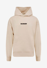 Barrow Bear Print Hooded Sweatshirt Beige F5BWUAHS04713_Beige_29842094