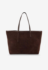 ATP Atelier Eraclea Suede Tote Bag Brown 1231011057_WALNUT_30009401