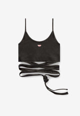 Diesel T-Leya Wraparound Tank Top Black A195210KIBY02A_Black_29847630