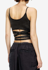 Diesel T-Leya Wraparound Tank Top Black A195210KIBY02A_Black_29847630