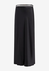 Tom Ford Silk Midi Skirt Black GC5829FAX1664LB999_Black_30005328
