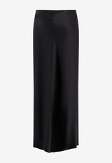 Tom Ford Silk Midi Skirt Black GC5829FAX1664LB999_Black_30005328