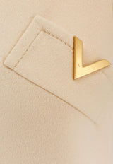 Valentino Wool and Cashmere Mini Dress Beige 7B3CF7T06JAET5_BETULLA_29842320