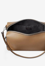 Fendi Medium Lui Grained Leather Shoulder Bag Brown 7VA672ASIHF1TR0_SCOIATTOLO+PAL_29850520