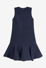PINKO Arrosto Tweed Mini Dress Blue 105795A2VLG82_Blue_29848249