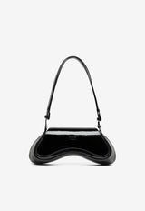 Diesel Play Patent Leather Shoulder Bag Black X10221P6255HA881_Black_29840835