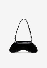 Diesel Play Patent Leather Shoulder Bag Black X10221P6255HA881_Black_29840835
