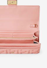 Fendi Baguette FF Embossed Leather Clutch Bag Pink 8M0365AAJDF13VM_MACARON+OS_29854000