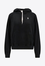 Polo Ralph Lauren Embroidered Logo Hooded Sweatshirt Black 211971691004_POLO BLACK_29848080