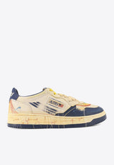 Autry Rainbow Lace-Up Sneakers AVLMTP01WHT BLUE_White_29848421