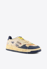 Autry Rainbow Lace-Up Sneakers AVLMTP01WHT BLUE_White_29848421