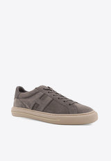 Hogan H691 Suede Low-Top Sneakers Gray HXM6910FU10UHOB804_GRAFITE CHIARO_29840036