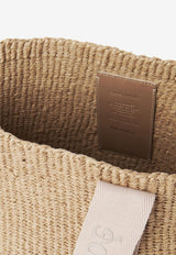 Chloé Woody Raffia Tote Bag Beige CHC23AS380L1826Y_Blushy Beige_30005161