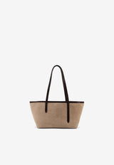 ATP Atelier Gaiba Suede Tote Bag Beige 1231031083_Avena Walnut_30009846