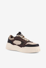 Fendi Force Leather Sneakers Multicolor 7E1728AU20F1T29_NERO+LATTE+BEIGE_29850584