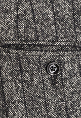 Dolce & Gabbana Wool-Blend Tailored Pants Gray FTC31TFRZANS8051_RIGATO_29840705