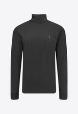 Polo Ralph Lauren Turtleneck Faded Logo Sweater Black 710760126001_POLO BLACK_29848292