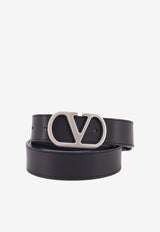 Valentino VLogo Reversible Leather Belt Black 7Y2T0SQ3UPCM77_NERO/MARINE_29843464
