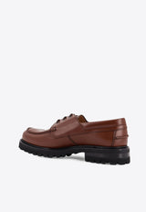 Church's Leather Lace-Up Shoes Brown EEC4219NIF0AXO_BURNT_30893691