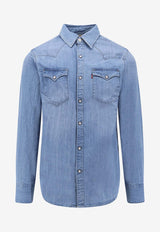Levi's Barstow Denim Shirt Blue 857440047_LIGHT INDIGO_29845580