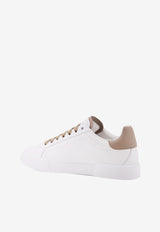 Dolce & Gabbana Portofino Low-Top Sneakers White CK2341AI4118Z080_BIANCO/TAUPE_29845970