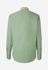 Fendi Essential Long-Sleeved Shirt Green FS0585AVK9F1D36_SCORPIO_29851605