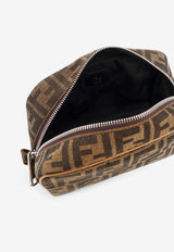 Fendi Small FF Jacquard Toiletry Pouch Brown 7N0151ALWKF1HRM_TBMR+SAND+PAL_29854052