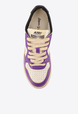 Autry Medalist Leather Sneakers AVLWSV53WHTVIOLET_BIANCO VIOLA_29842089