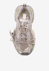 Balenciaga 3XL Nylon and Mesh Low-Top Sneakers Beige 734731W3XL49191_Eggshell_29840523