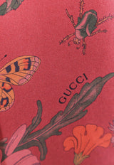 Gucci Floral Print Long-Sleeved Silk Shirt Multicolor 835617ZATG85057_PINK/ROSSO ANCORA/MC_29854152