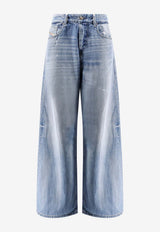 Diesel 1996 D-Sire Wide-Leg Jeans Denim A0692509M2401_Denim_29840270