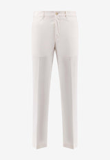 Hugo Boss Silk-Blend Pants White 50545652118_OPEN WHITE_30010116
