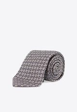 Giorgio Armani All-Over Micro Pattern Silk Tie Beige GM000800TE16562F1020_Beige_29844105