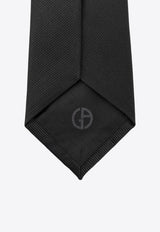 Giorgio Armani Essential Silk Tie Black 3600543R90100020_Black_29843301