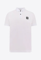Stone Island Logo Patch Polo T-shirt White K2S152200005S0017V1001_White_29847713