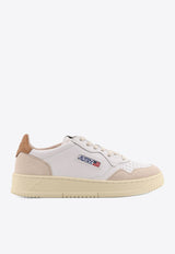 Autry Medalist Leather Sneakers AULMLS02WHT BRNSUG_BIANCO BEIGE_29841118
