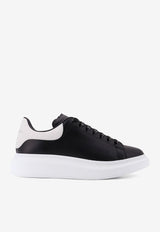 Alexander McQueen Oversize Leather Sneakers Black 553680WIAIG1070_Black_29856848