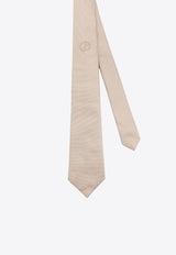 Giorgio Armani Monogram Silk Tie Beige GM000800TE16559F1020_Beige_29846576
