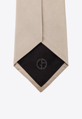 Giorgio Armani Monogram Silk Tie Beige GM000800TE16559F1020_Beige_29846576