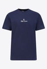 Polo Ralph Lauren Signature Logo T-shirt Navy 710981370002_AVIATOR NAVY_29842341