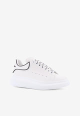 Alexander McQueen Oversize Leather Sneakers White 625156WIAII9074_White_29857006