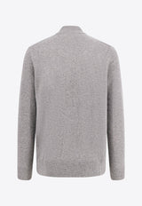 Polo Ralph Lauren Zip-Up Wool Cardigan Gray 710974149002_FAWN GREY HEATHER_29843397