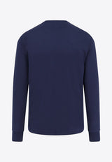 Polo Ralph Lauren Long-Sleeved Logo T-shirt Navy 710760121003_REFINED NAVY_29845241