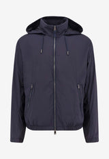Hugo Boss Zip-Up Hooded Jacket Navy 50543510404_DARK BLU_30009532