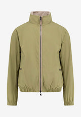 Hugo Boss Reversible Windbreaker Jacket Green 50530699395_OPEN GREEN_30008764