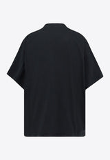 Balenciaga Nano BB Print T-shirt Black 818431TSVU41083_FADED BLACK_30893770