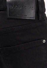 Dsquared2 Logo Patch Slim Jeans Black S74LB1742S39781900_Black_29842060