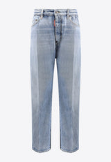 Dsquared2 London Bro Straight-Leg Jeans Blue S74LB1746S30839470_Blue_29839913